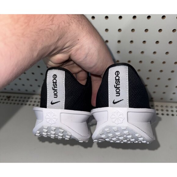 Nike Interact Run EasyOn Mens Athletic Slip On Running Shoes Size 8 Black White - Picture 3 of 8